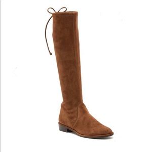 Stuart weitzman kneezie suede boots
